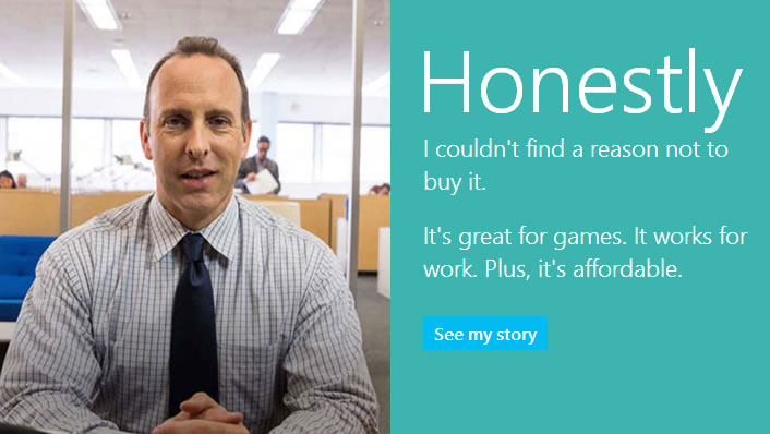 Microsoft Honestly Campaign